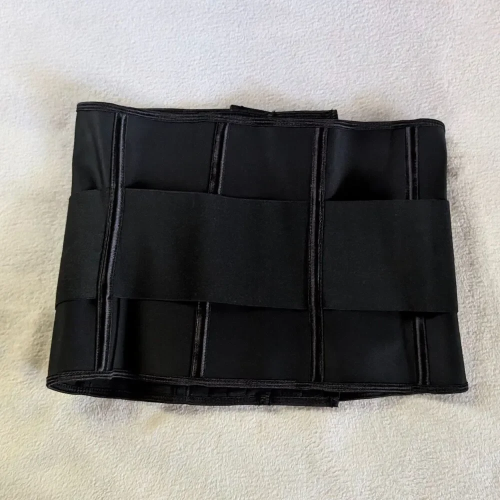 Waist Trainer Corset Belt Women's Small/Medium Black Kimikal